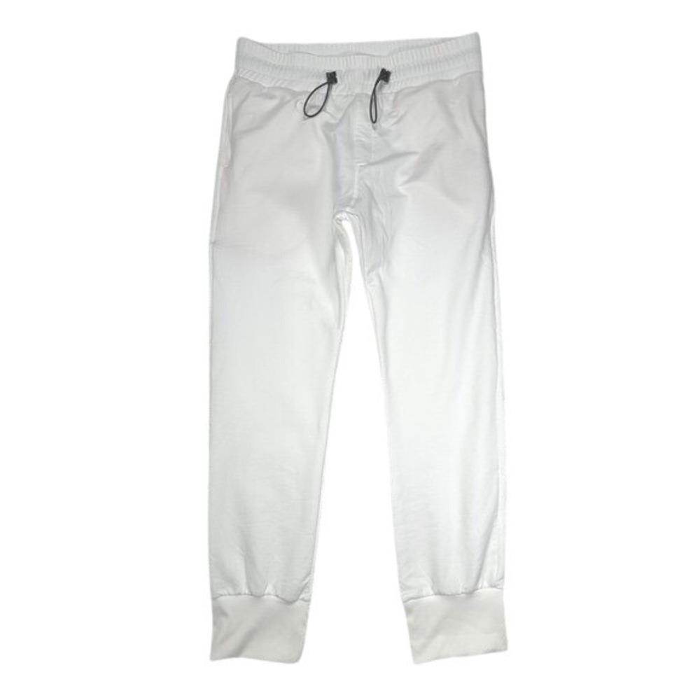 Tribe‎ Kelley White Joggers Womens Drawstring Waistband Lounge size Medium